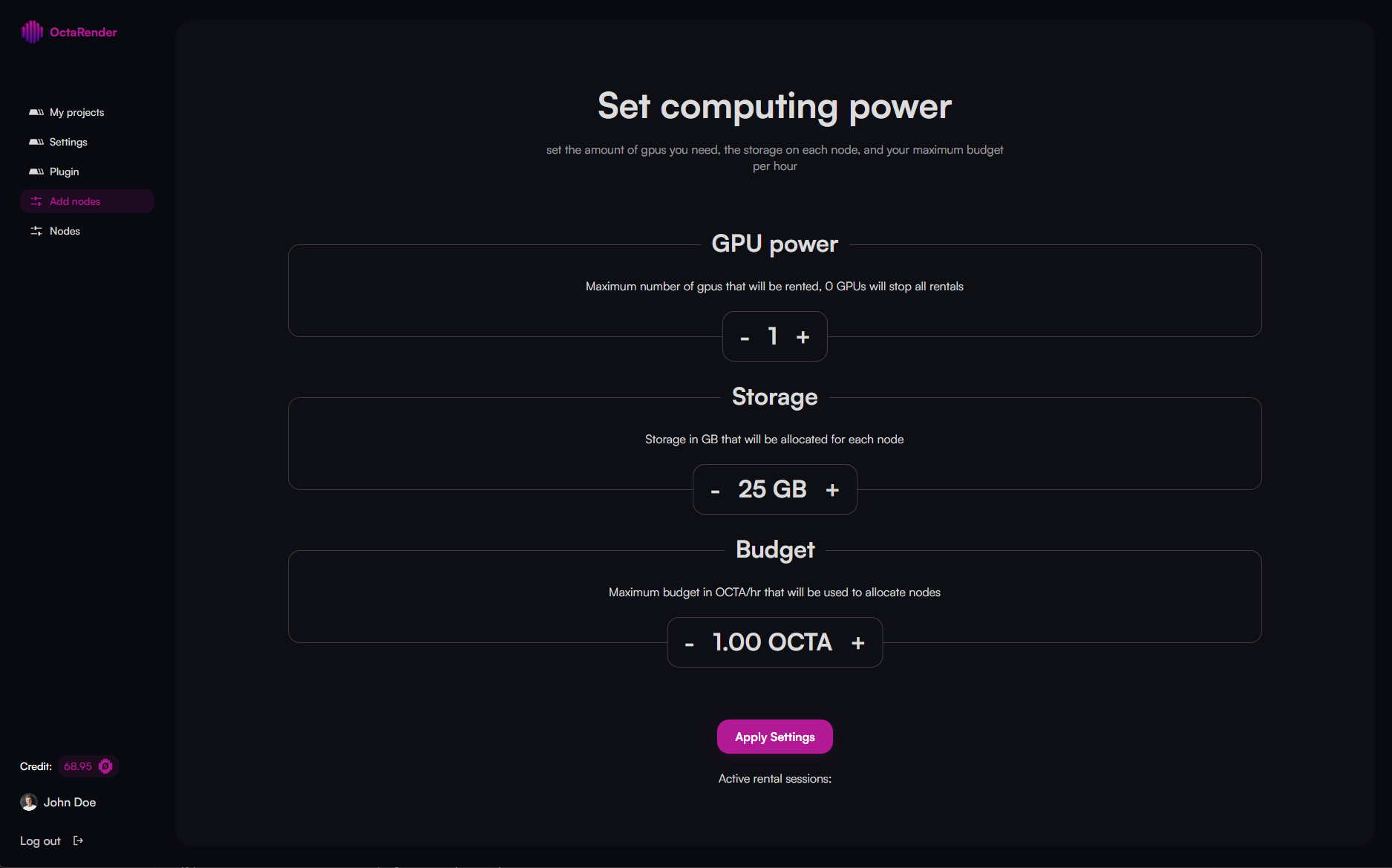 Set Computing Power